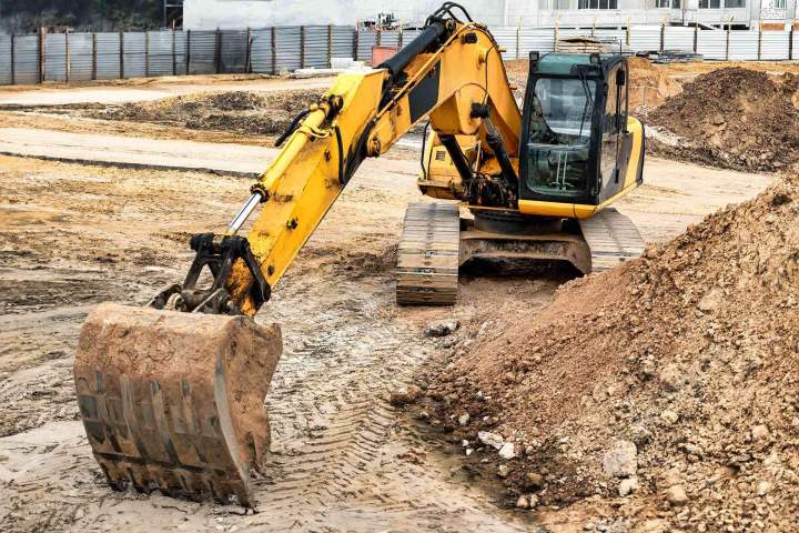 Engin de terrassement Meyenheim